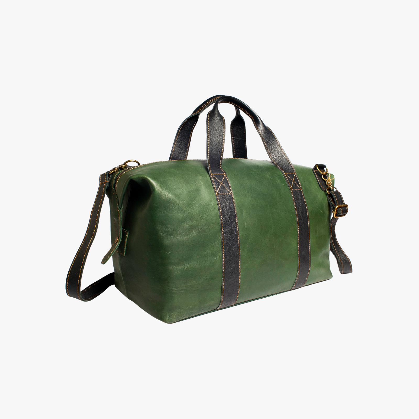 Leather Travel Bag - Pull-up Leather
