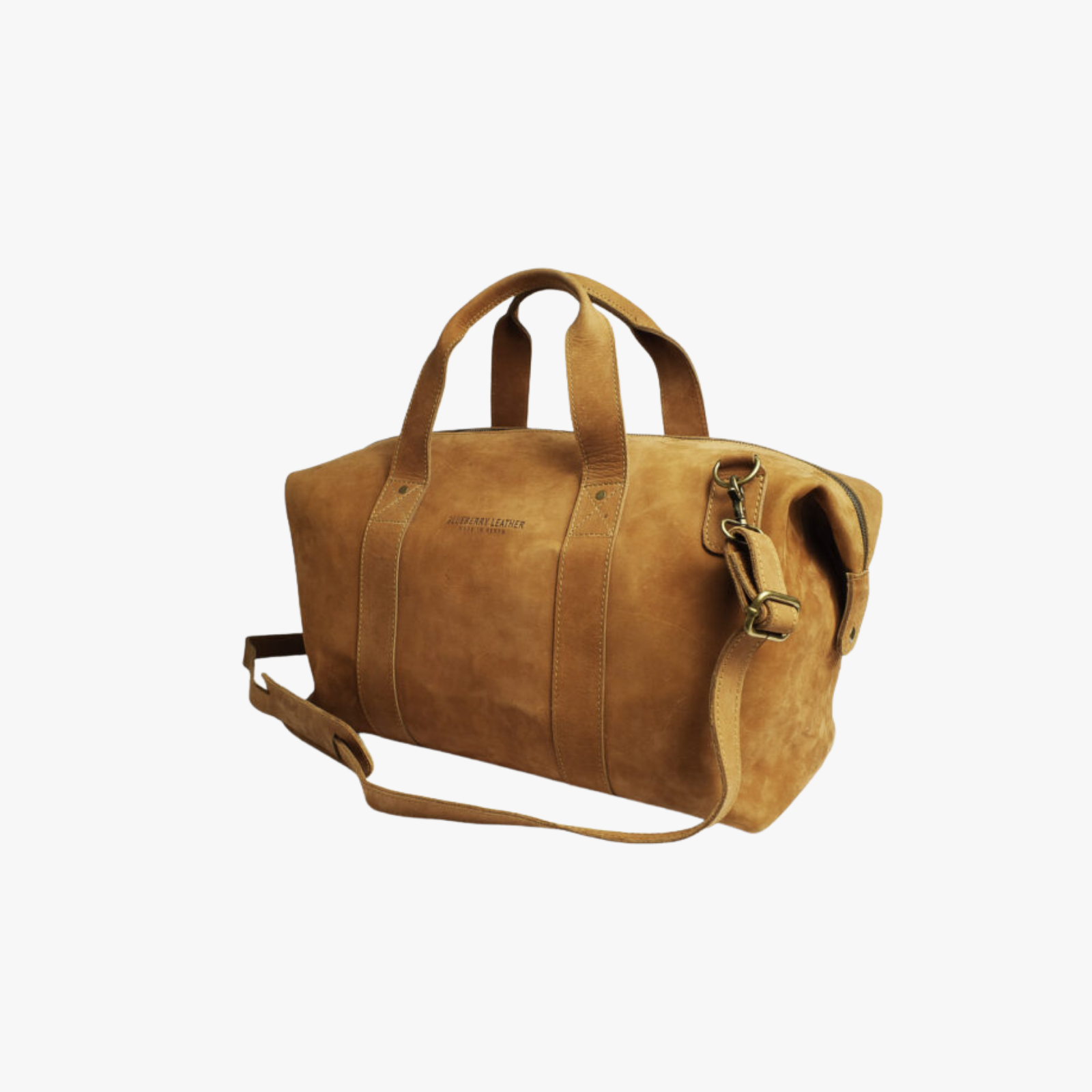 Nubuck Leather Duffel Bag