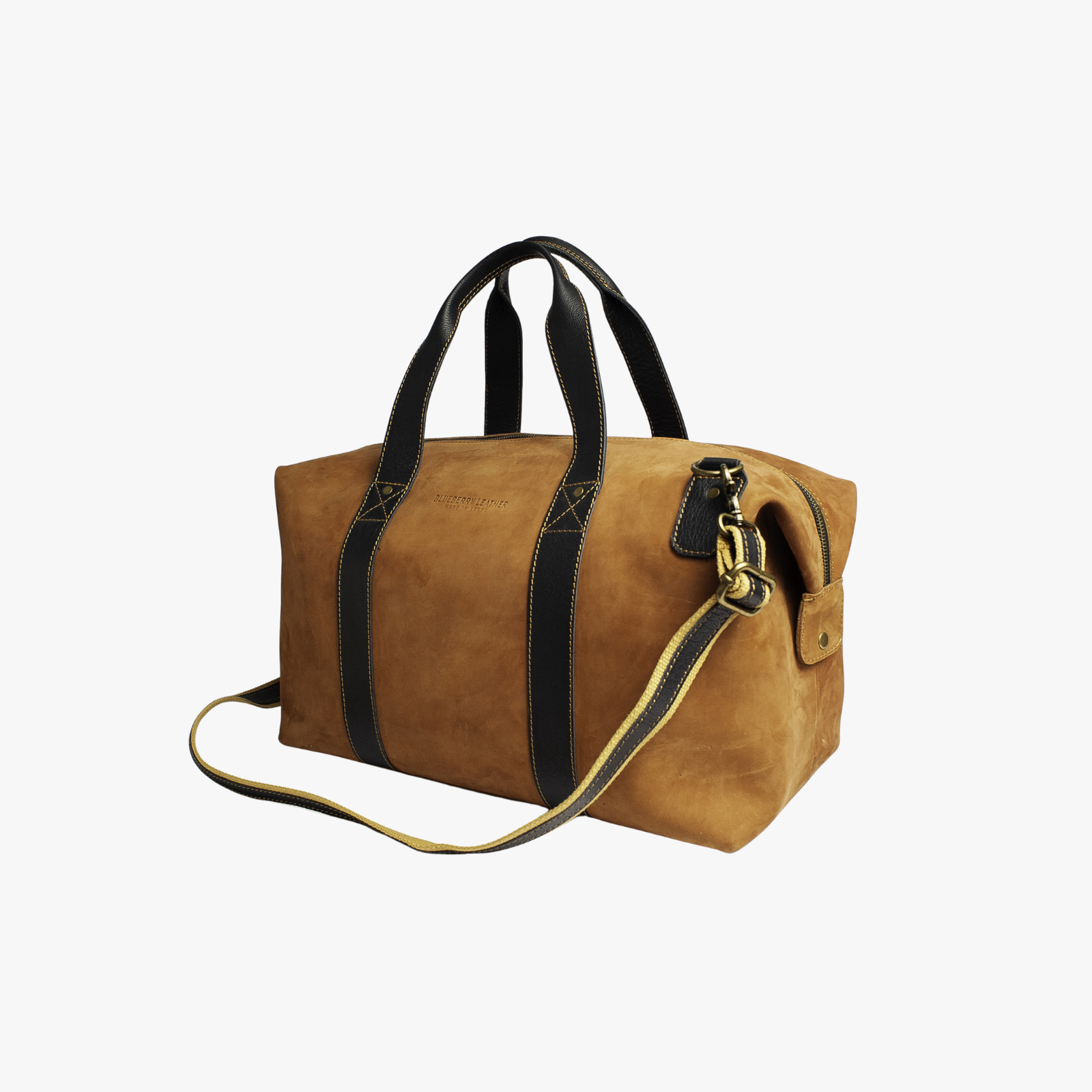 Nubuck Leather Duffel Bag