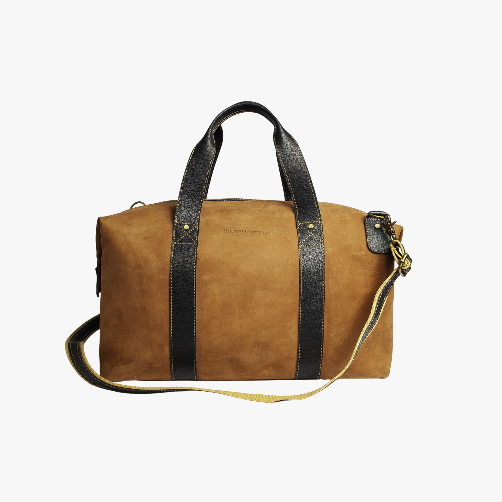 Nubuck Leather Duffel Bag
