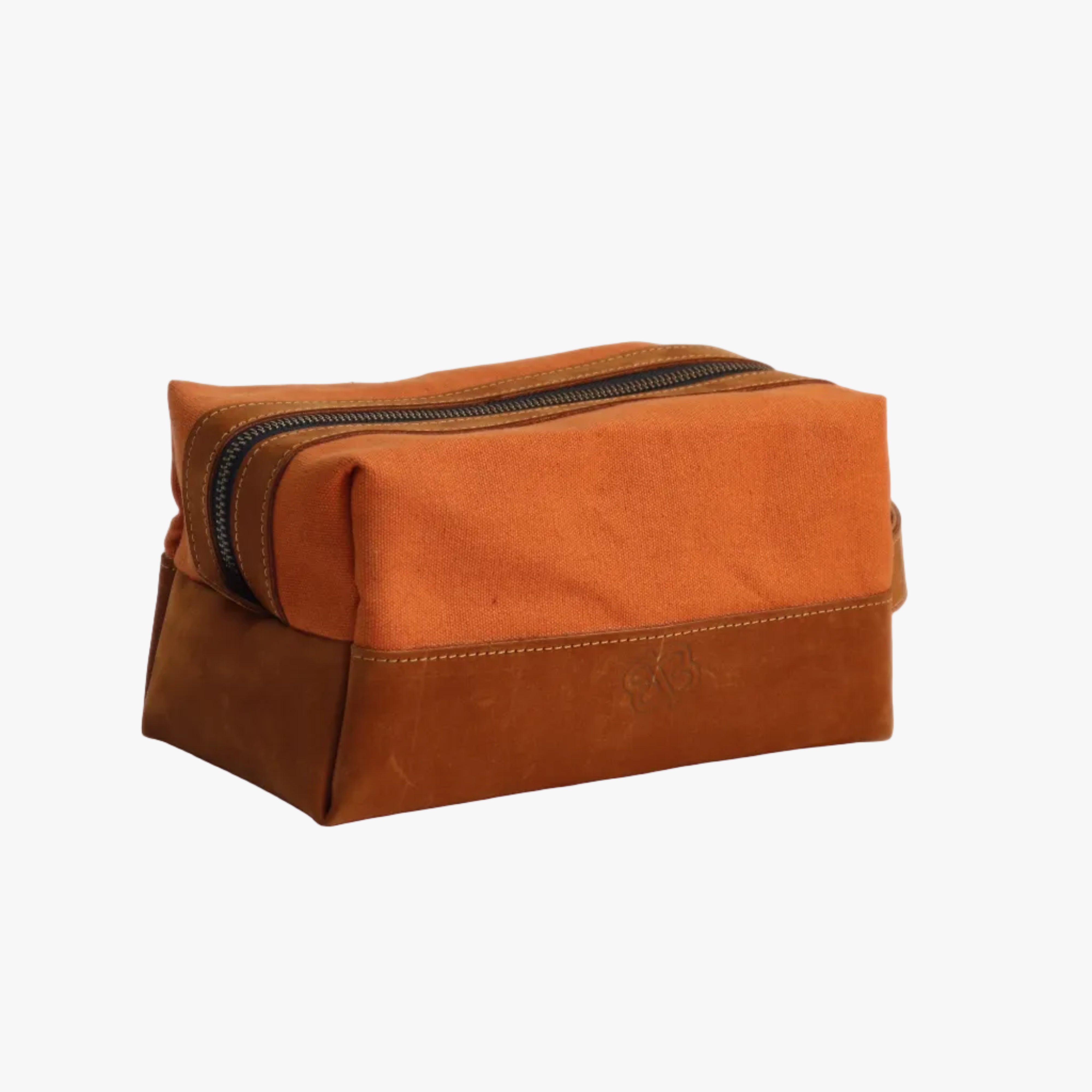 Canvas & Leather Washbag
