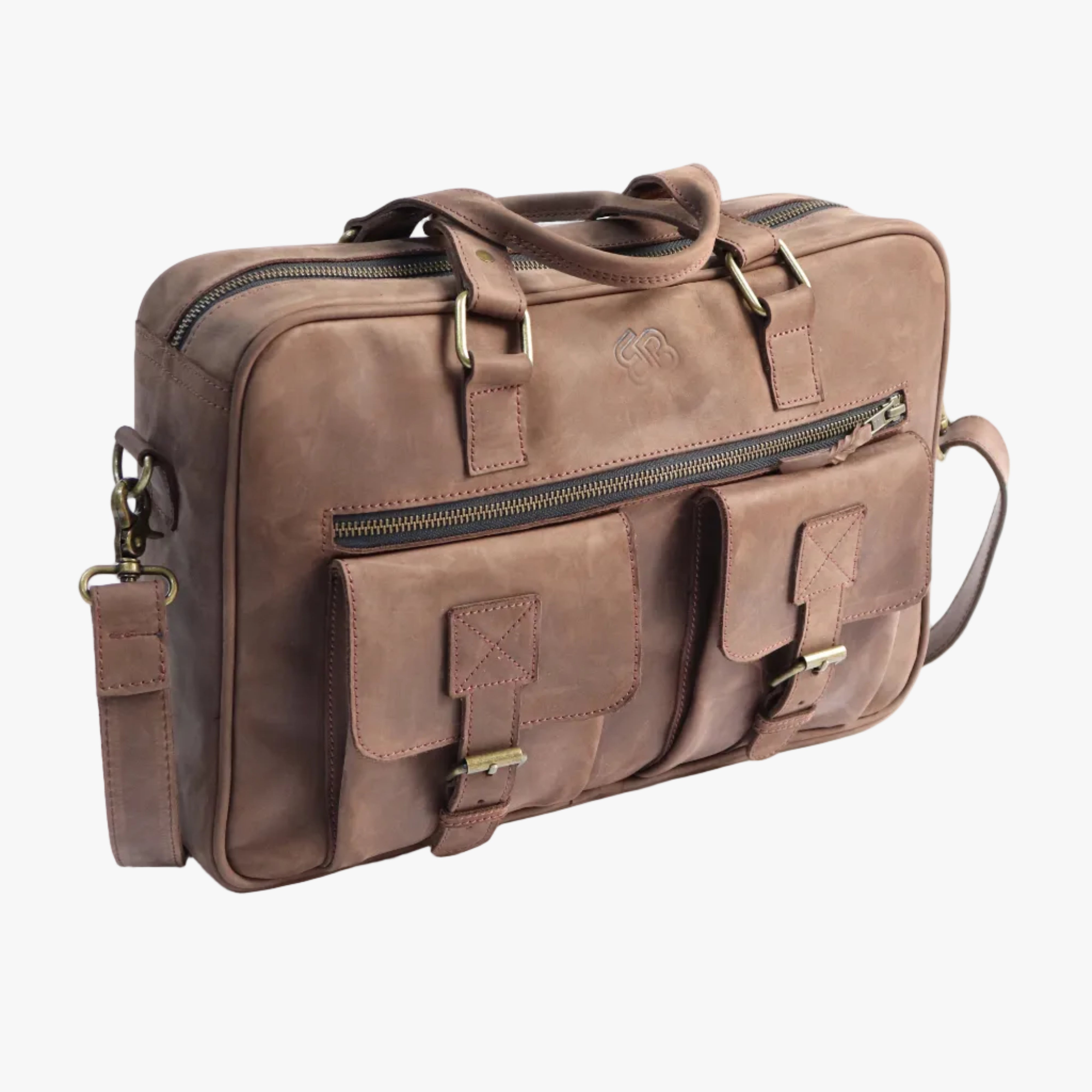 Dual Pocket Messenger Bag