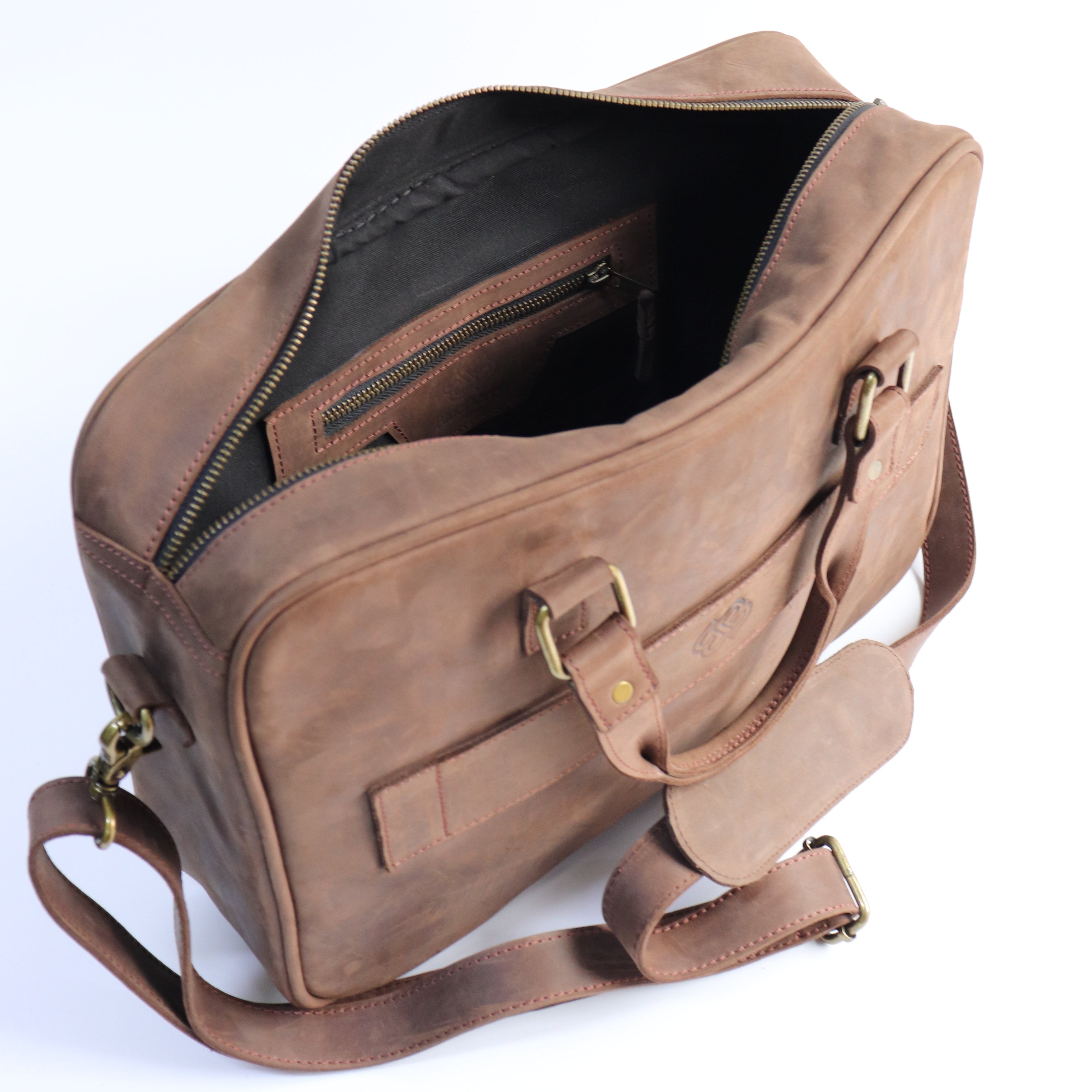 Dual Pocket Messenger Bag