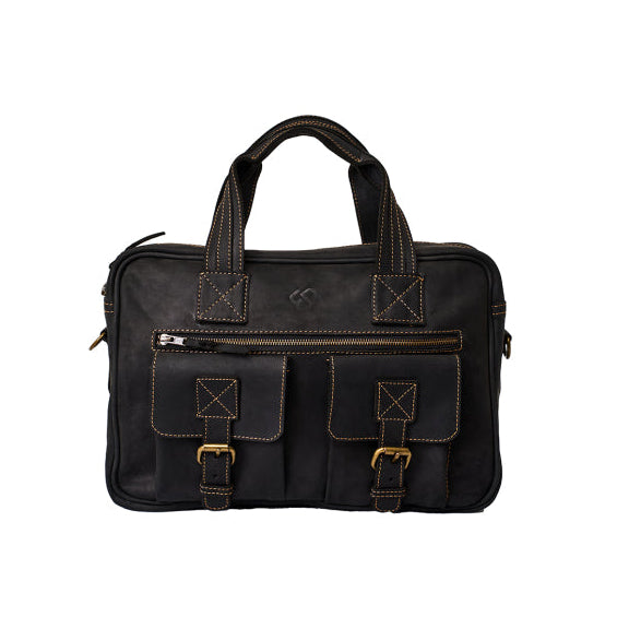 Dual Pocket Messenger Bag