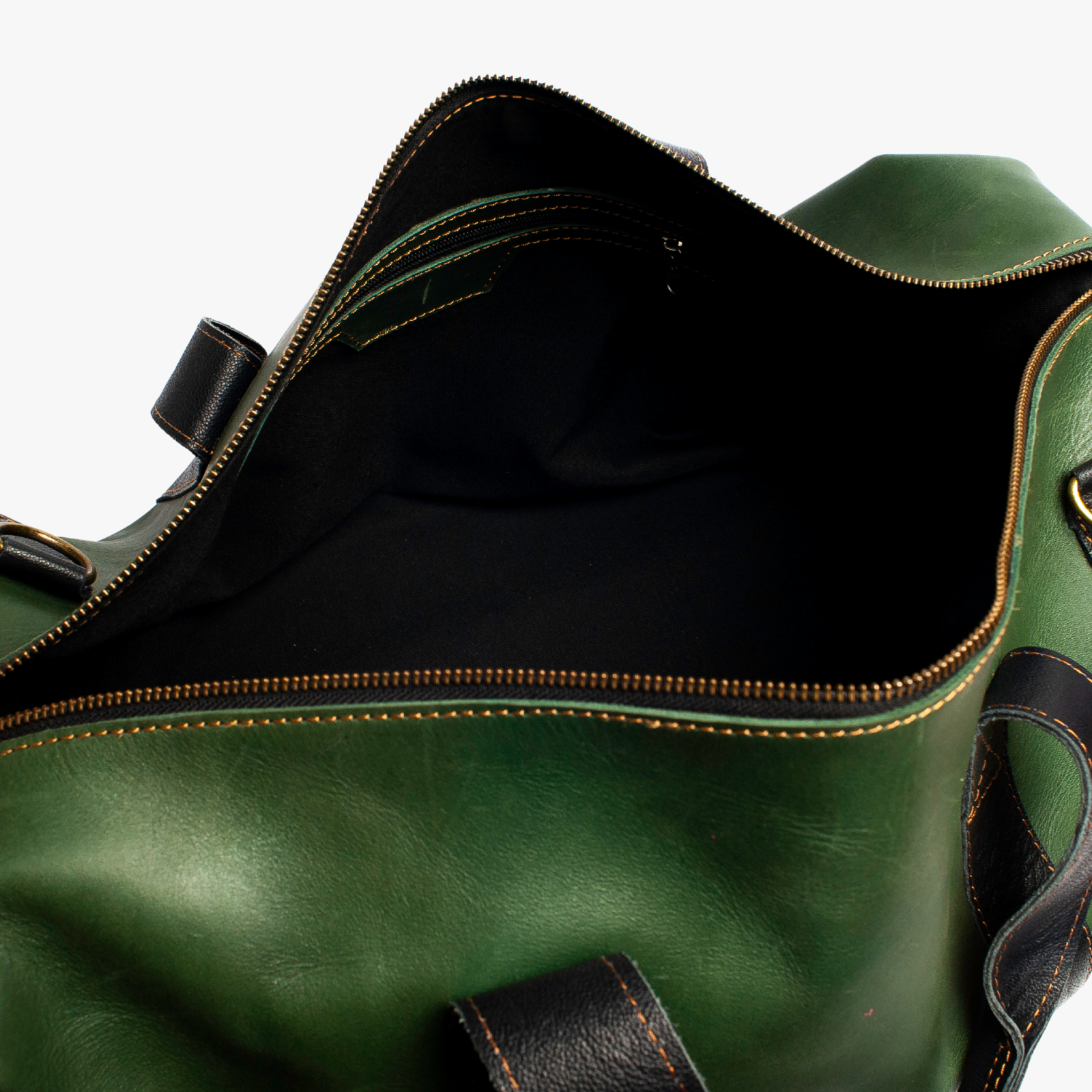 Leather Travel Bag - Pull-up Leather