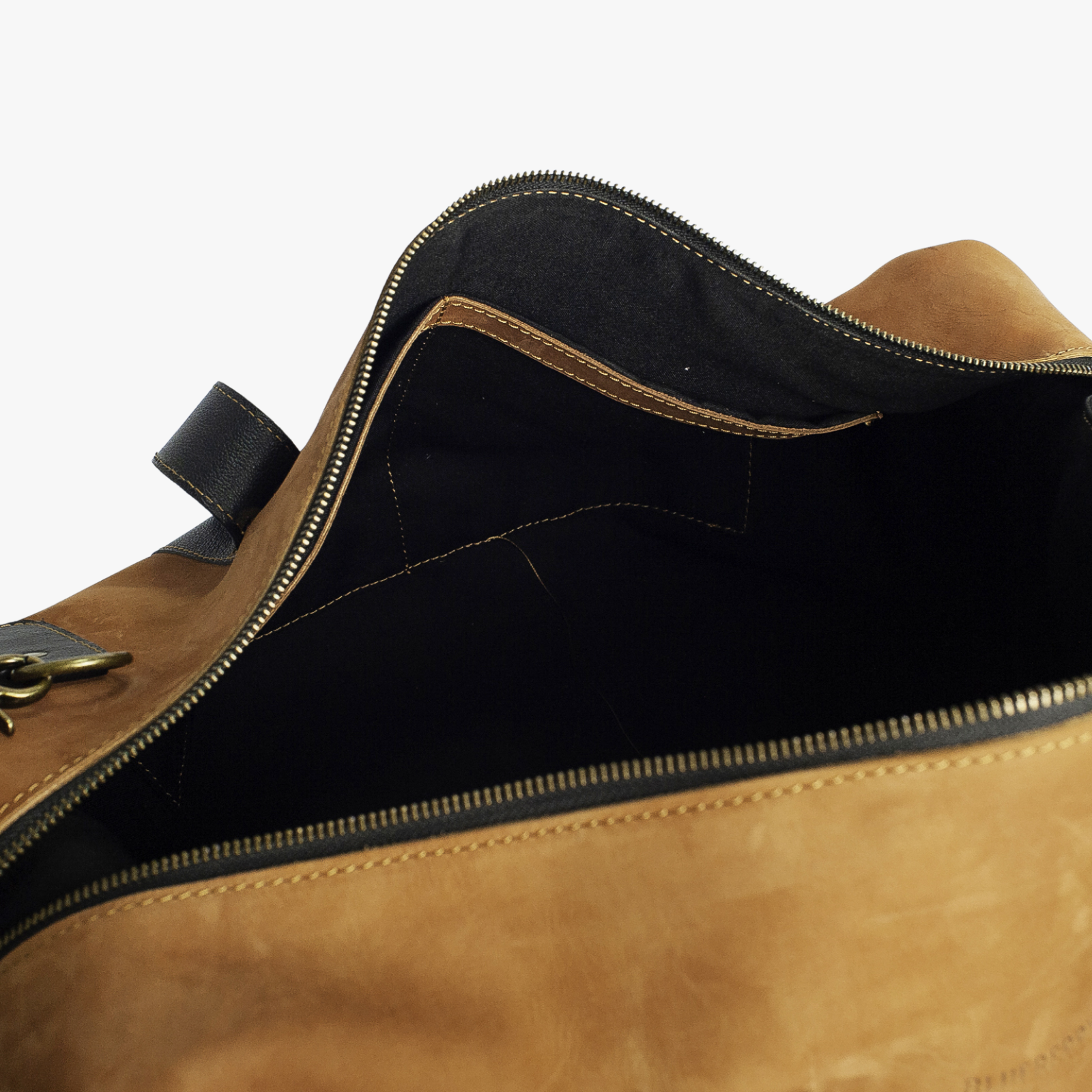 Nubuck Leather Duffel Bag