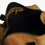 Nubuck Leather Duffel Bag
