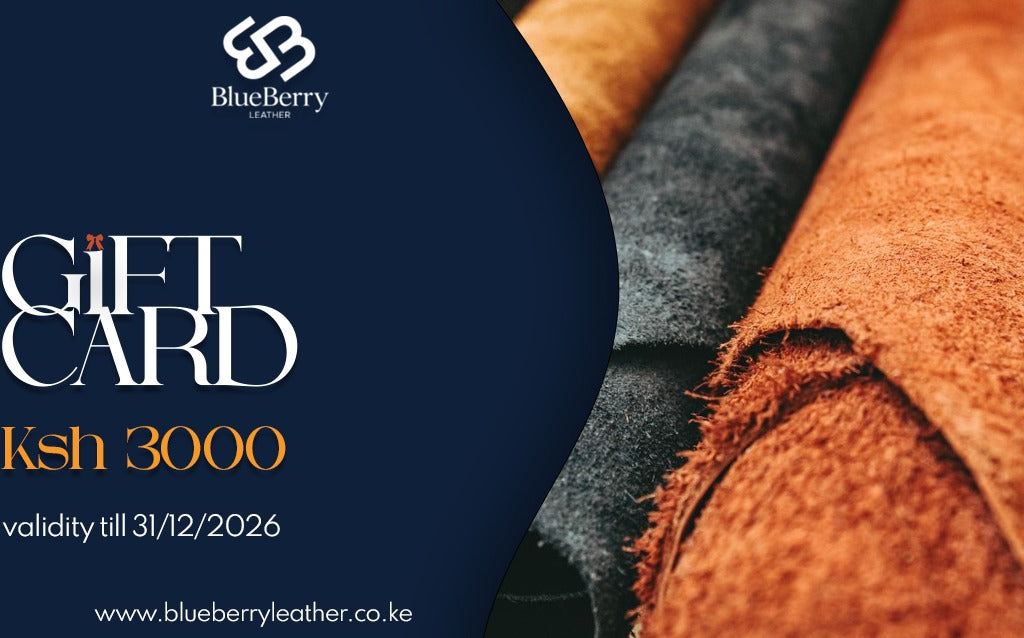 Blueberry Leather Gift Card