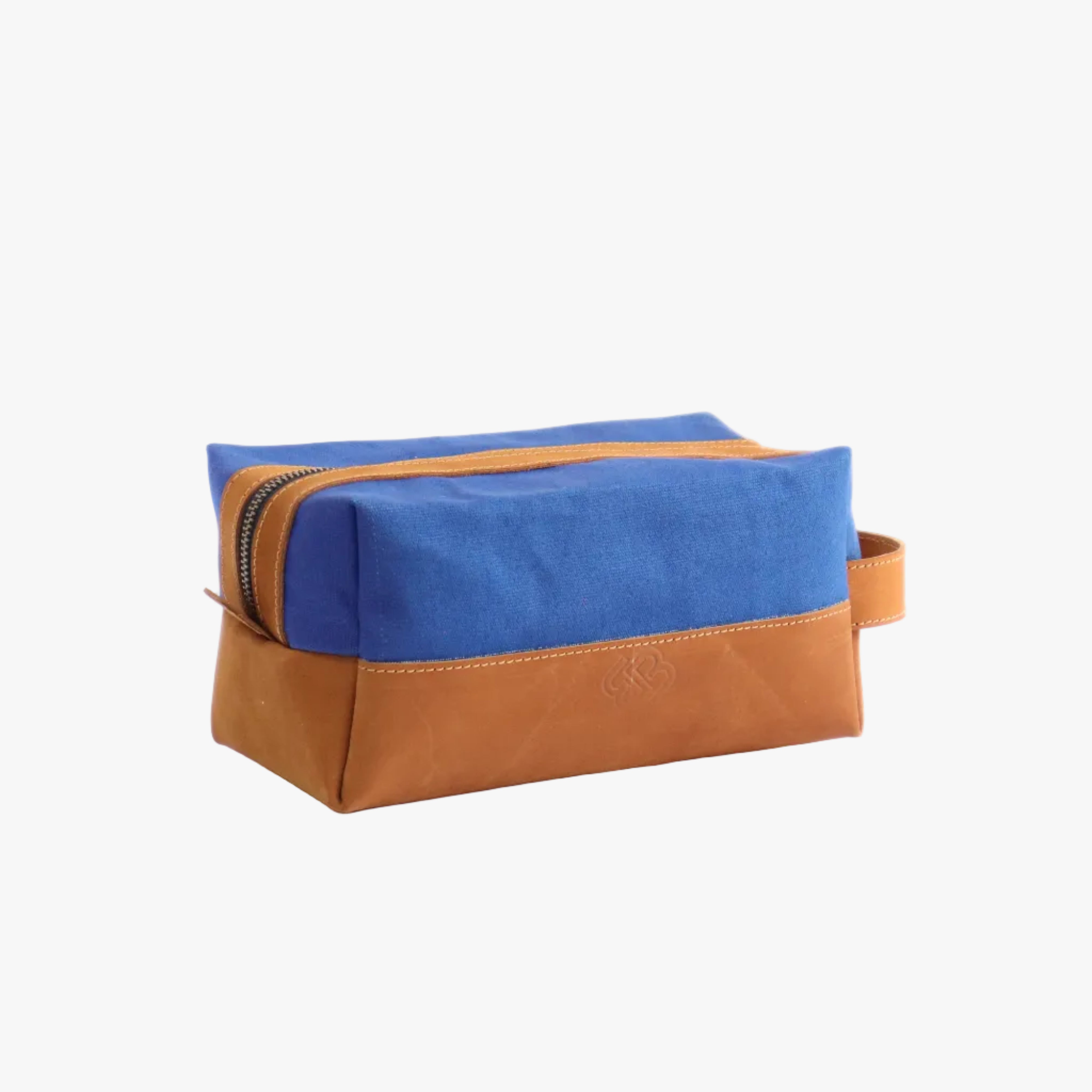 Canvas & Leather Washbag