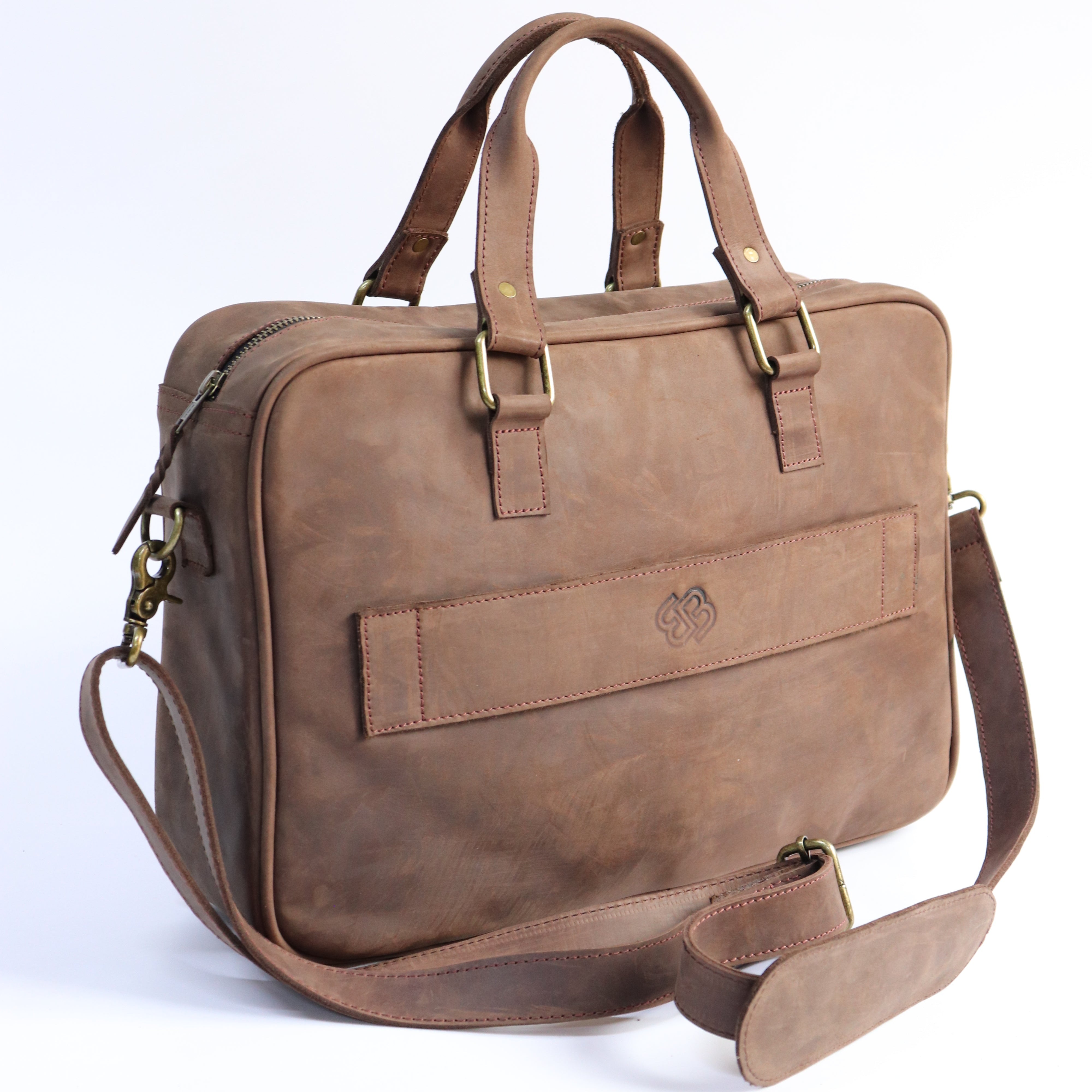 Dual Pocket Messenger Bag