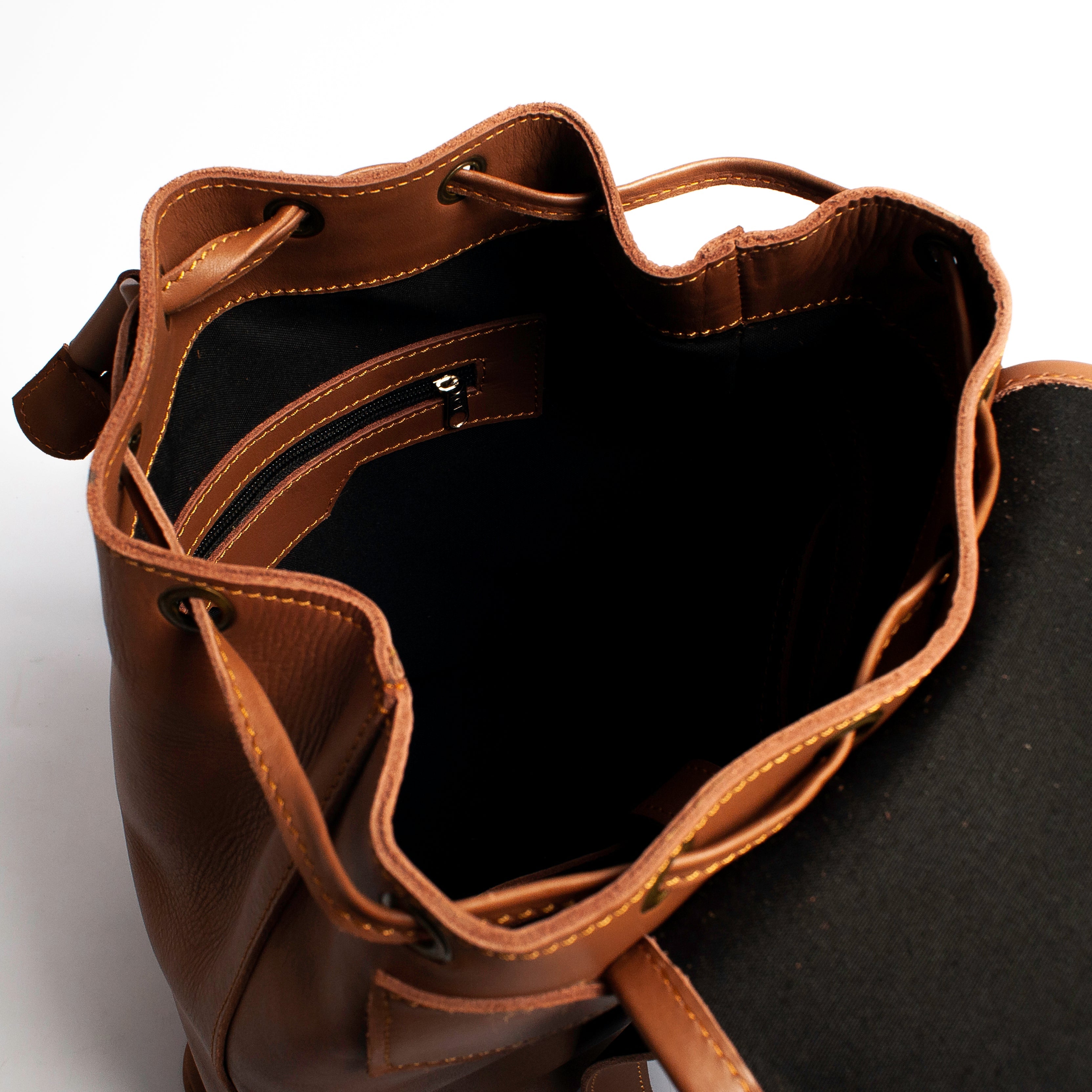 Classic Leather Backpack